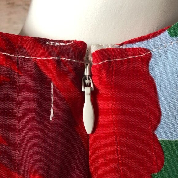 FAITHFULL THE BRAND Vittoria Midi Dress in Anita Floral on white US 6 Medium - Picture 12 of 16